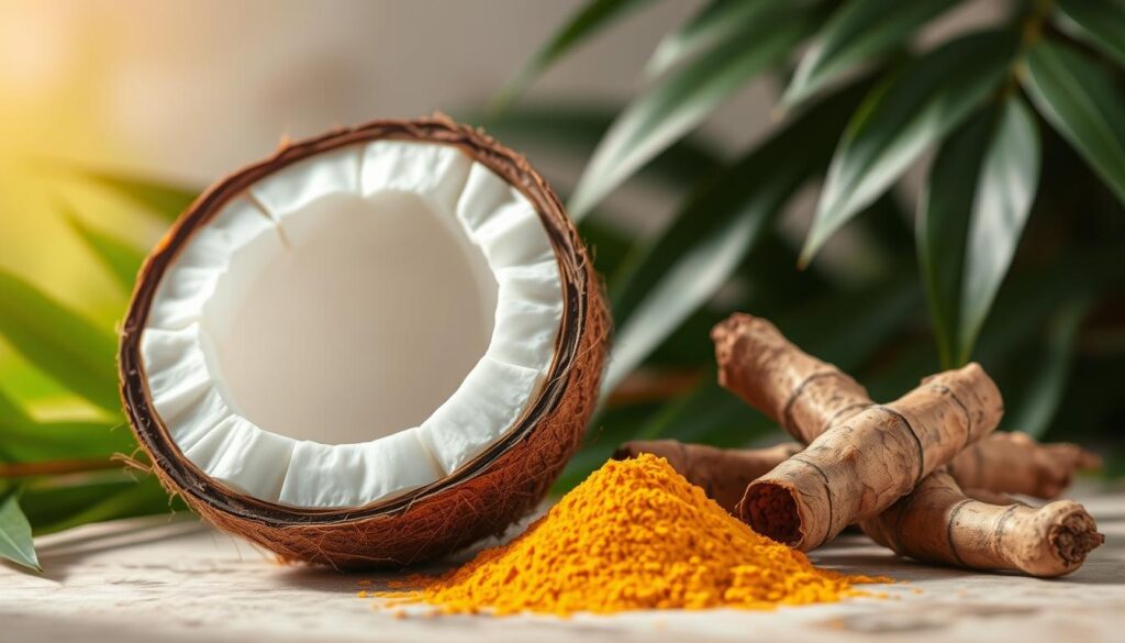 Daily Use of Coconut and Turmeric for Vitiligo Skin Repair